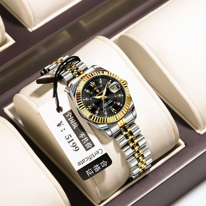 Calendar Steel — Two-Tone / Black